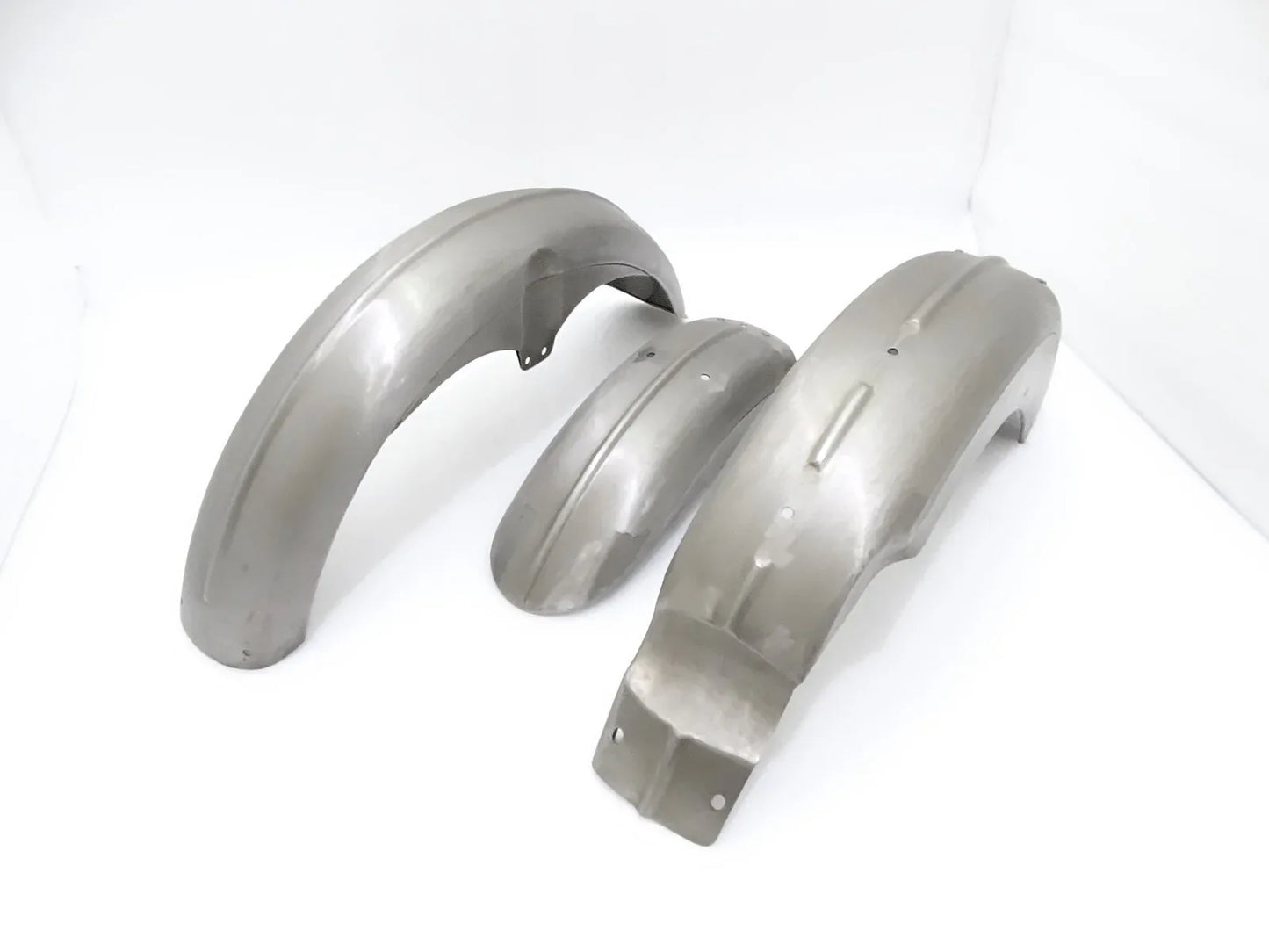 AJS MUDGUARDS RAW STEEL (REPRODUCTION) - StellerGear