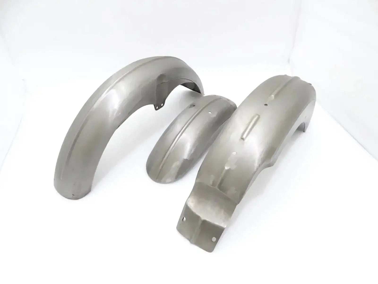 AJS MUDGUARDS RAW STEEL (REPRODUCTION) - StellerGear
