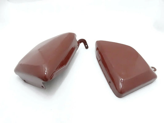 NORTON COMMANDO FASTBACK Tool Box & Oil Tank Side Panels (Raw Steel) - StellerGear