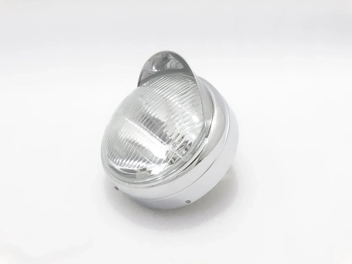 ROYAL ENFIELD CLASSIC UCE MODEL 7" COMPLETE HEAD LIGHT WITH PEAK - StellerGear