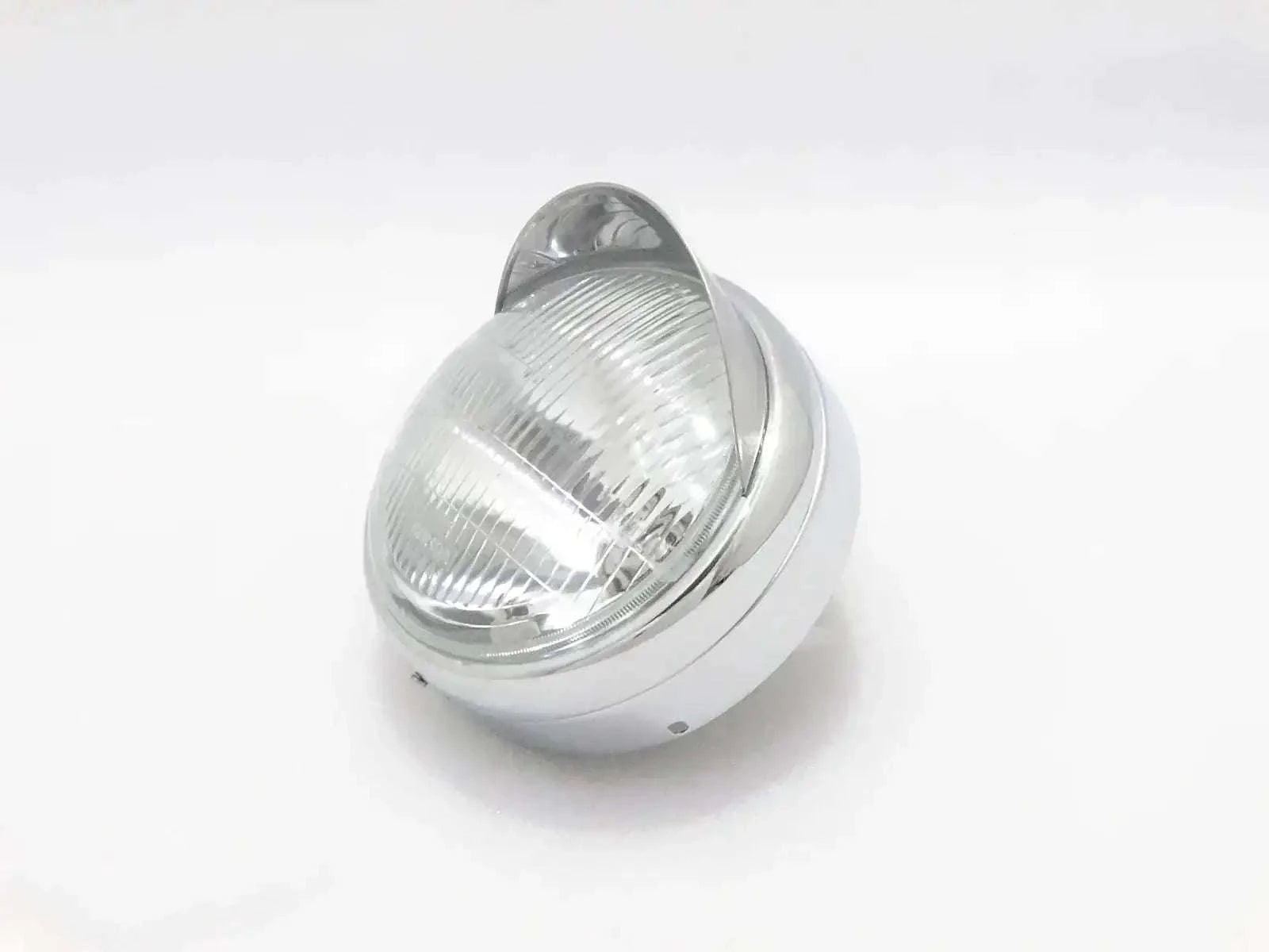 ROYAL ENFIELD CLASSIC UCE MODEL 7" COMPLETE HEAD LIGHT WITH PEAK - StellerGear