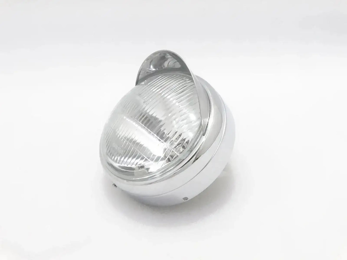 ROYAL ENFIELD CLASSIC UCE MODEL 7" COMPLETE HEAD LIGHT WITH PEAK - StellerGear