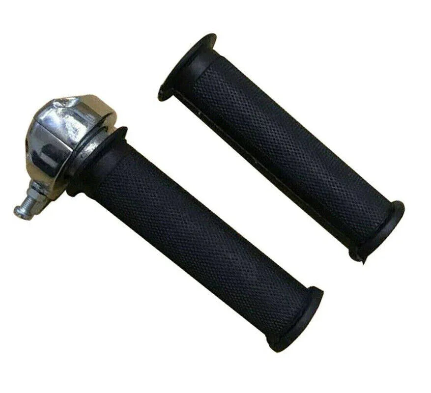 FOR Norton Triumph BSA AJS Royal Enfield Classic 7/8" Twist Grip Throttle Set - StellerGear
