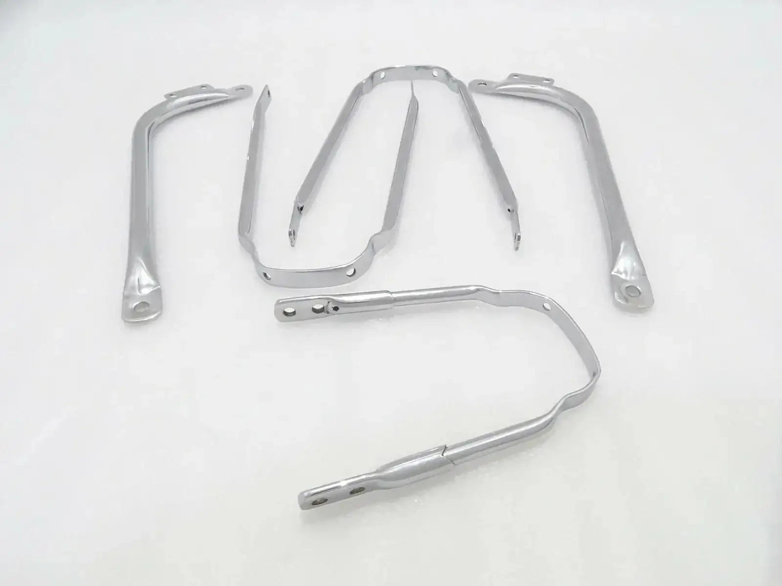BSA GOLD STAR FRONT AND REAR MUDGUARD'S CHROME STAY KIT - StellerGear