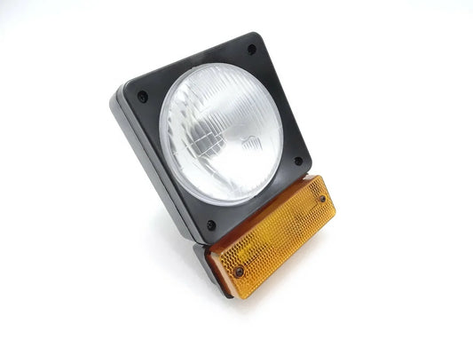 JCB LOADALL FASTRAC FRONT HEADLIGHT HEAD LAMP WITH INDICATOR ASSEMBLY - StellerGear