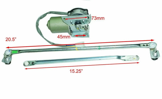 Fit For Suzuki Samurai Jimny Sj410 Sj413 Rhd Windshield Wiper Motor +Rotary Link Arm - StellerGear
