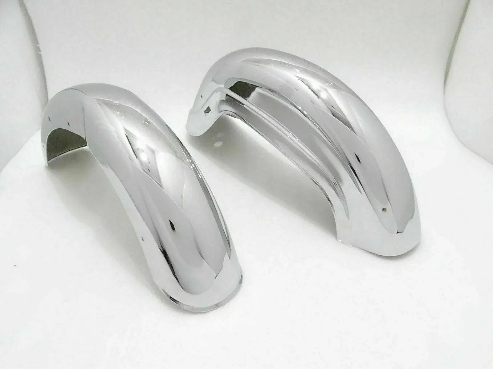 Chromed Mudguards Fenders front & Rear set Royal Enfield Bullet 350cc - StellerGear