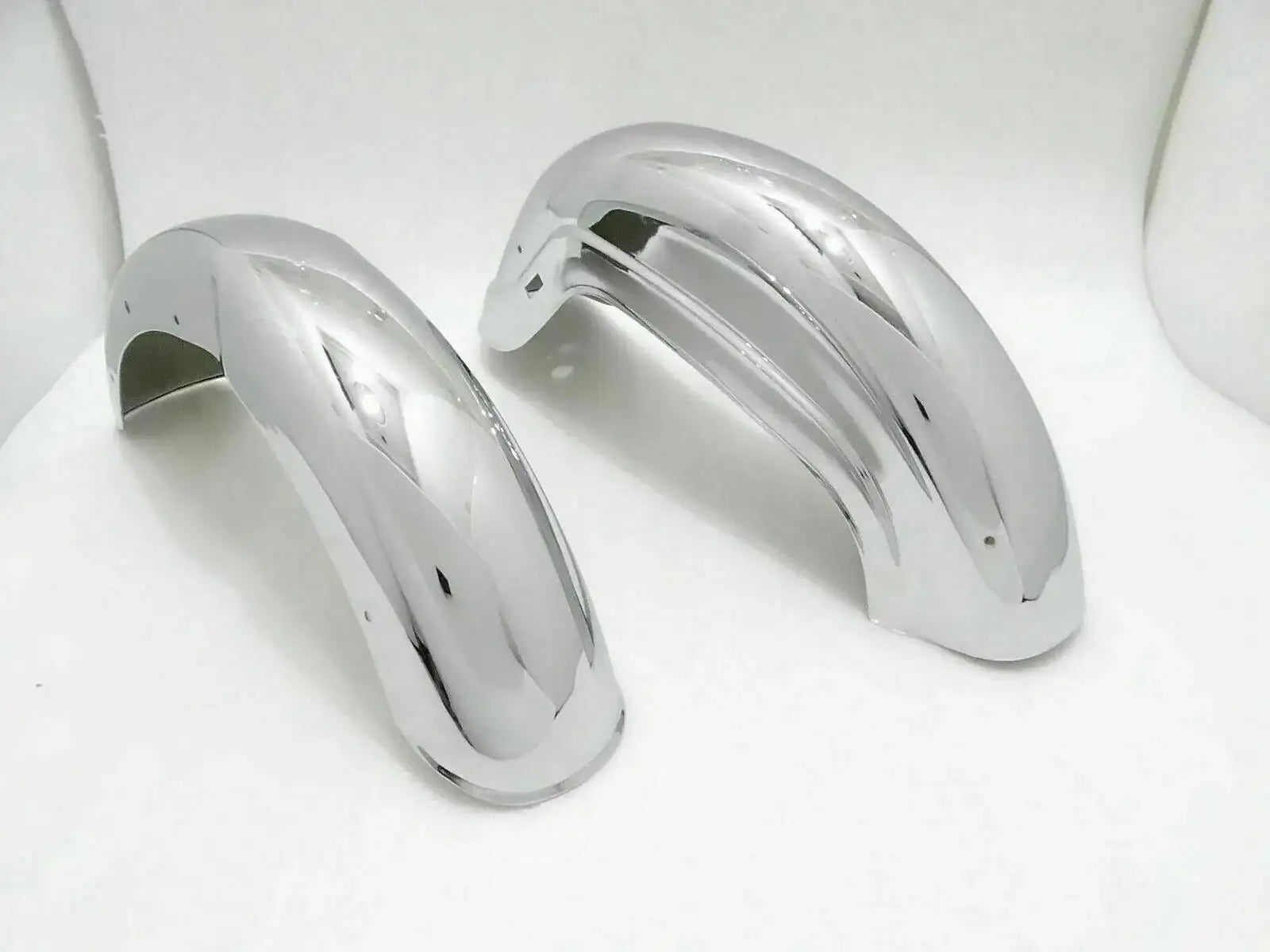 Chromed Mudguards Fenders front & Rear set Royal Enfield Bullet 350cc - StellerGear