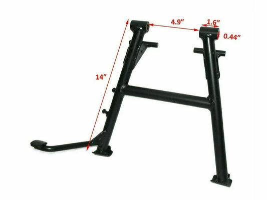 For Royal Enfield Interceptor 650cc Center Stand Assembly Steel Black 866192 - StellerGear