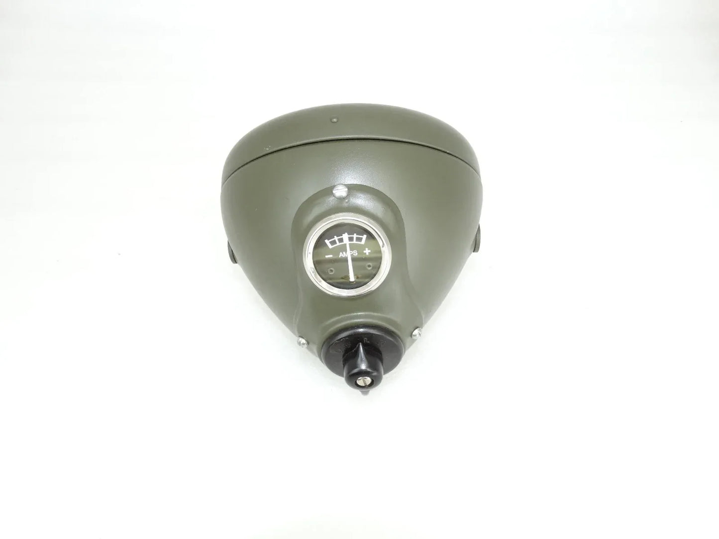 BSA, TRIUMPH, ROYAL ENFIELD LUCAS TYPE 6 1/2" GREEN PAINTED HEADLIGHT - StellerGear