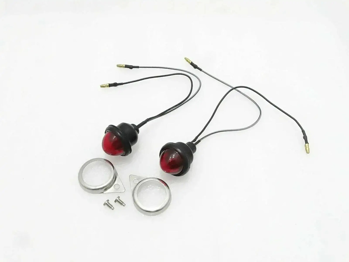 ROYAL ENFIELD RED LENSES PILOT LIGHTS (PAIR) - StellerGear