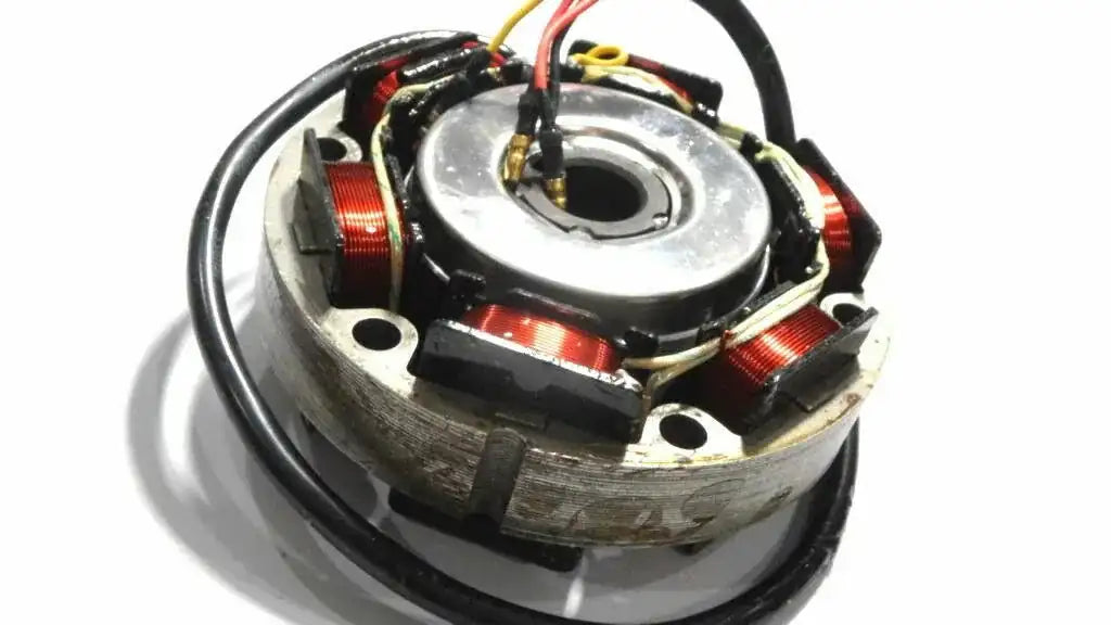 Royal Enfield 12 V - 4 Wire Alternator Stator Plate & Rotor - StellerGear
