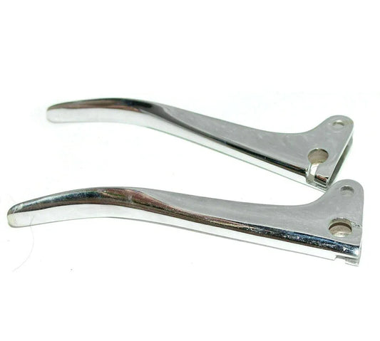 Brake & Clutch Lever Chrome Plated Steel Royal Enfield Old Model - StellerGear
