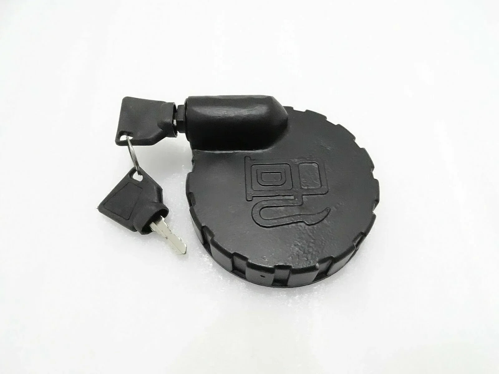 JCB DIESEL FUEL TANK SIDE LOCK COVER CAP 4'' WITH 2 KEYS - StellerGear