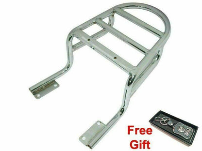 For Royal Enfield Interceptor 650 Rear Luggage Rack Carrier Chrome - StellerGear