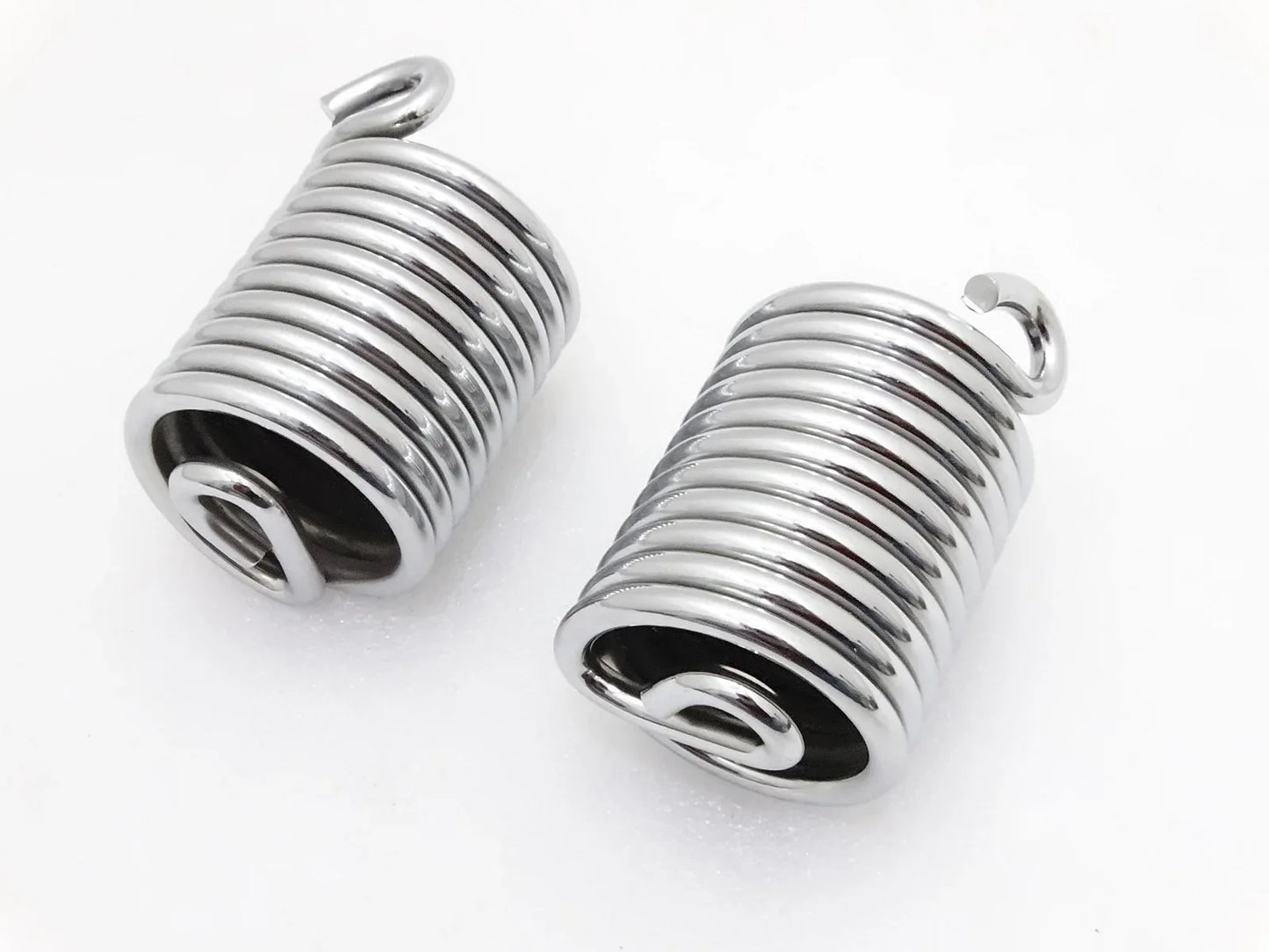 AJS K8 MATCHLESS FRONT SEAT SPRING SET CHROMED - StellerGear
