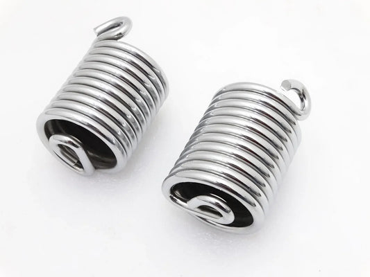 AJS K8 MATCHLESS FRONT SEAT SPRING SET CHROMED - StellerGear