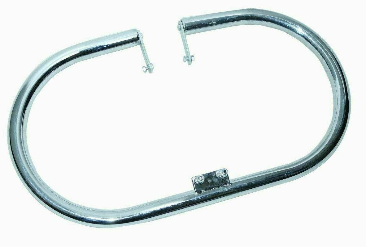 Brand New Crash Bar Leg Guard Steel Chrome For Royal Enfield Bullet Classic - StellerGear