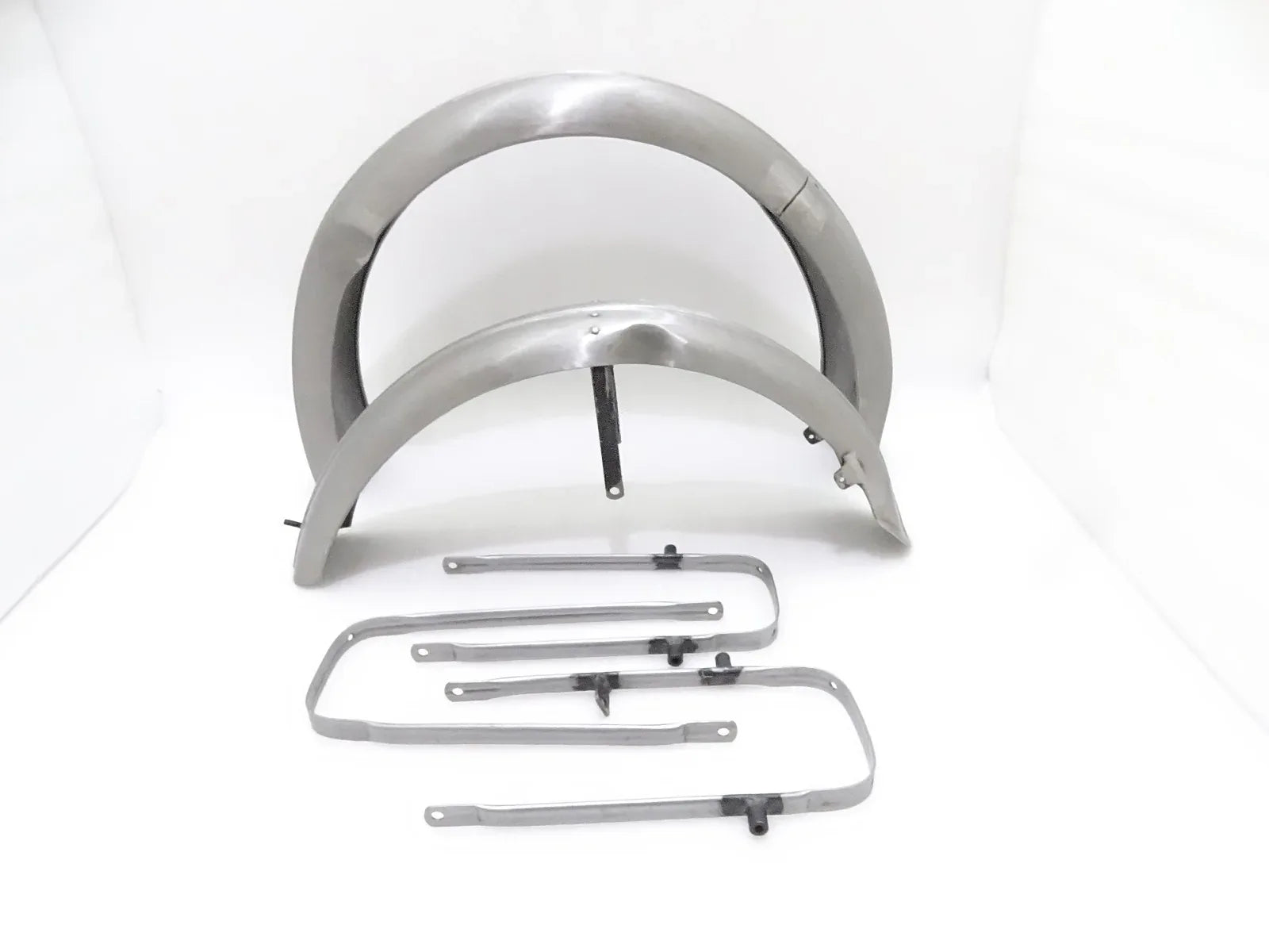 TRIUMPH TWIN FRONT AND REAR MUDGUARDS WITH STAYS PRE UNIT RIGID MODEL - StellerGear
