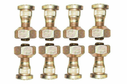 8x Rear Wheel Bolt & Nut Fits for Massey Ferguson TEA20 TE20 TEF20 135 148 240 - StellerGear