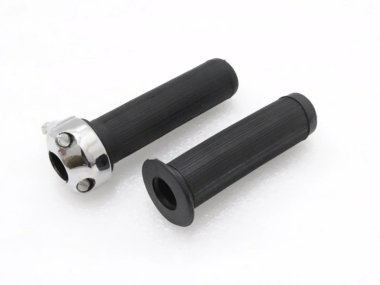 ROYAL ENFIELD VINTAGE 7/8" TWIST HANDLE BAR GRIPS - StellerGear
