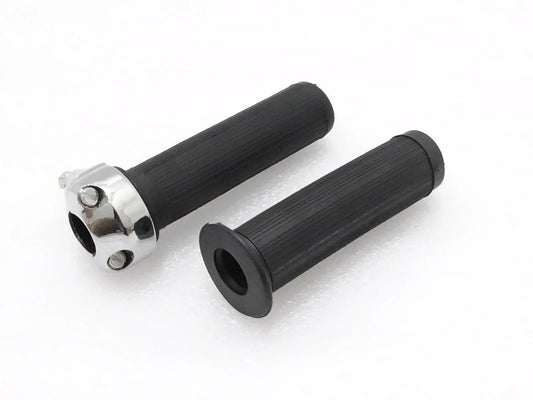 ROYAL ENFIELD VINTAGE 7/8" TWIST HANDLE BAR GRIPS - StellerGear