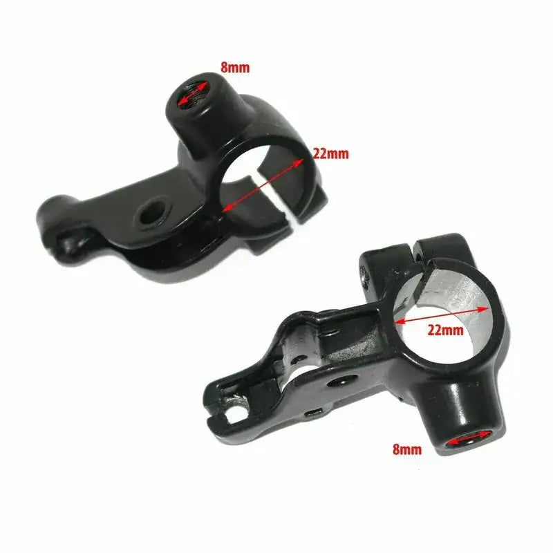 Clutch & Brake Lever Holding Bracket Set For Royal Enfield Bullet Electra - StellerGear