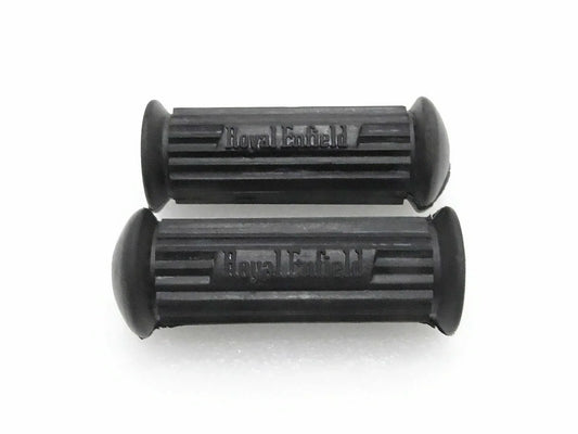 ROYAL ENFIELD CLASSIC EARLY MODEL FOOTREST RUBBER SET ROUND SHAPE - StellerGear