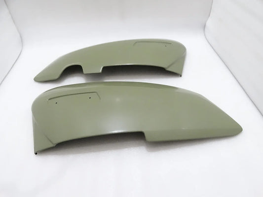LAMBRETTA GP150 GP200 LEFT AND RIGHT SIDE PANEL SET SIL (PRIMER PAINTED) - StellerGear