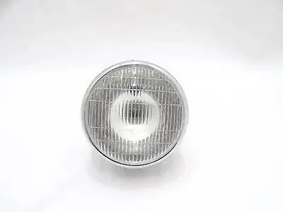 BSA LUCAS TYPE CHROME COMPLETE HEADLIGHT 7" WITH BRASS KNOB - StellerGear