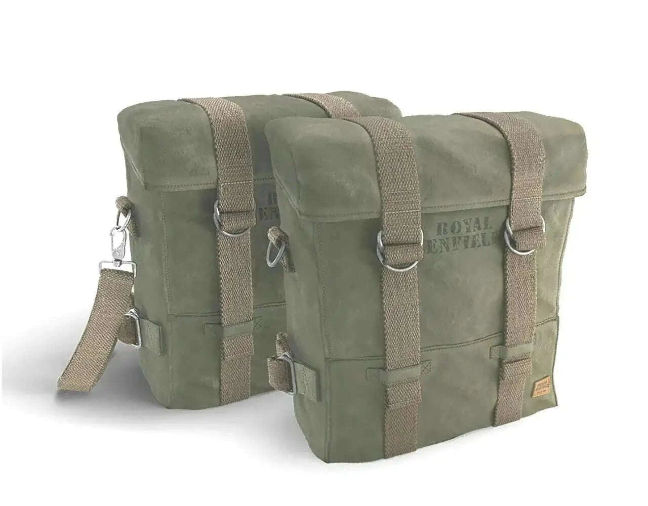 Military Pannier Pair FOR Royal Enfield Classic 350 and 500 MOTORCYCLE - StellerGear