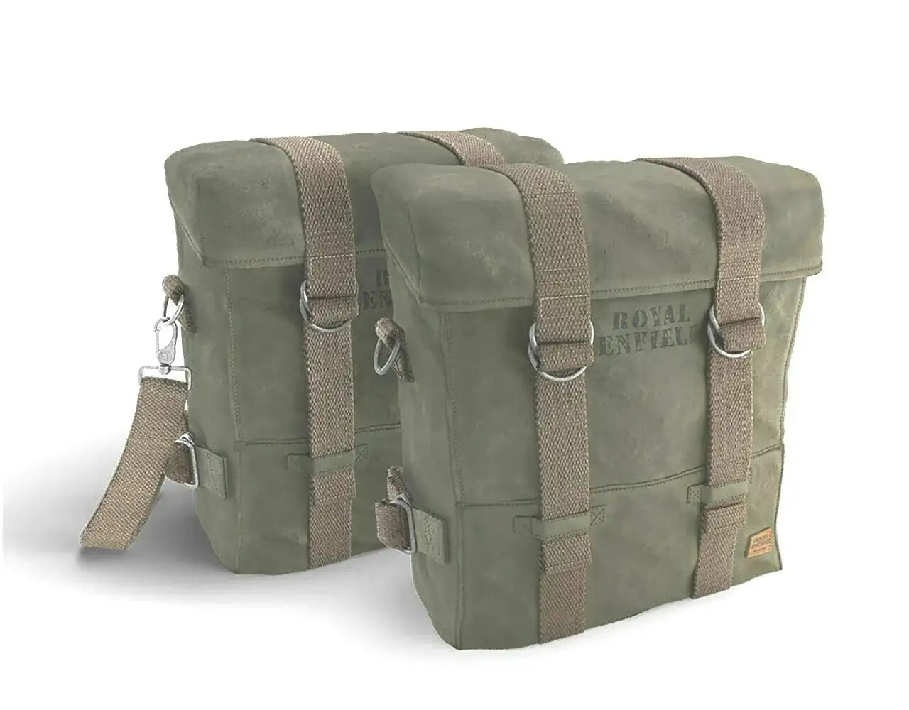 Military Pannier Pair FOR Royal Enfield Classic 350 and 500 MOTORCYCLE - StellerGear