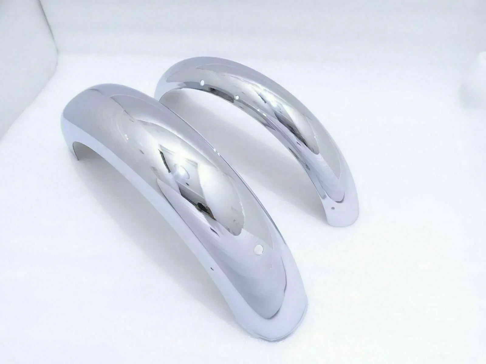 Chromed Mudguards Fenders front & Rear set FOR Royal Enfield Classic 500cc - StellerGear
