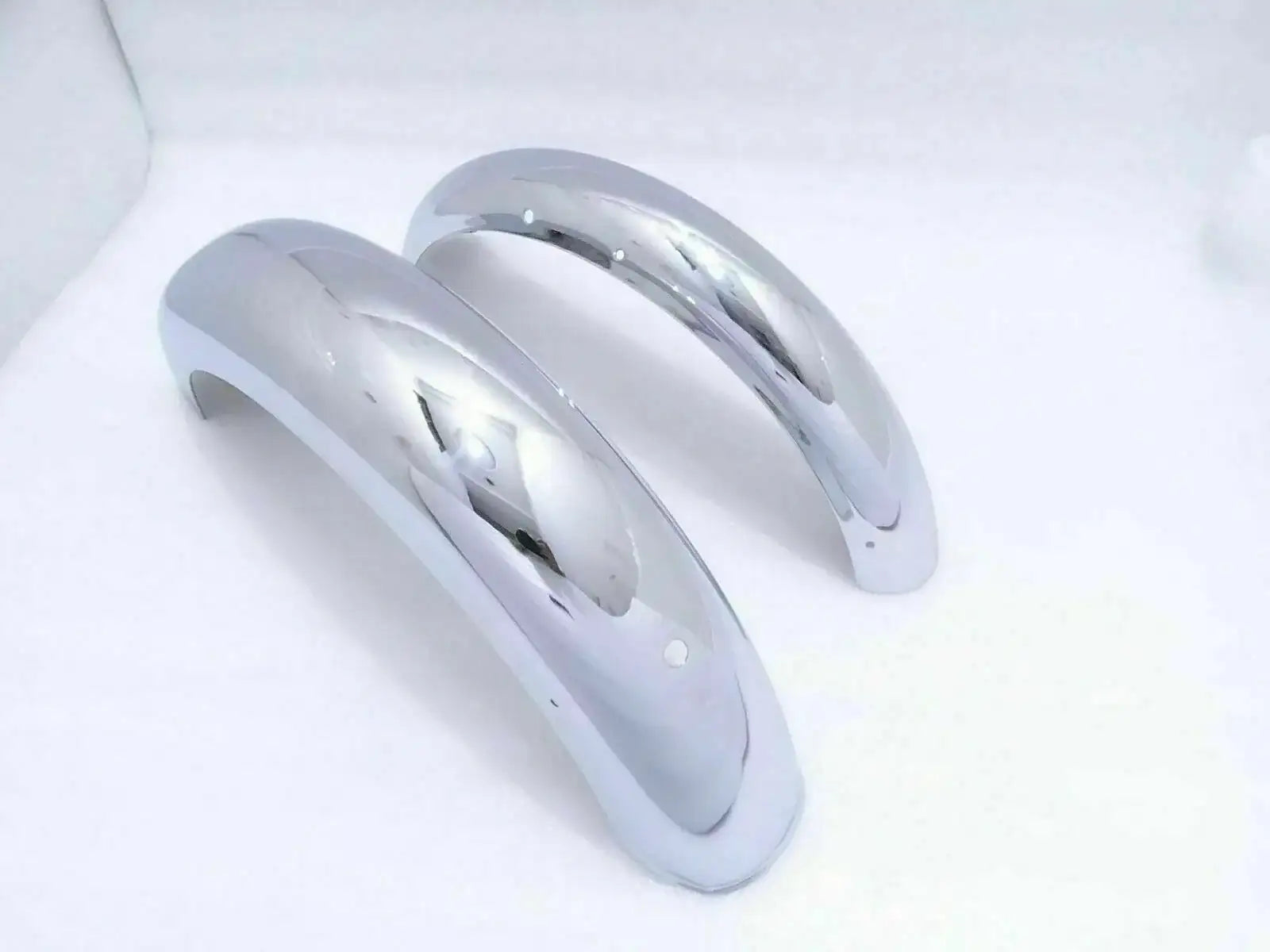 Chromed Mudguards Fenders front & Rear set FOR Royal Enfield Classic 500cc - StellerGear