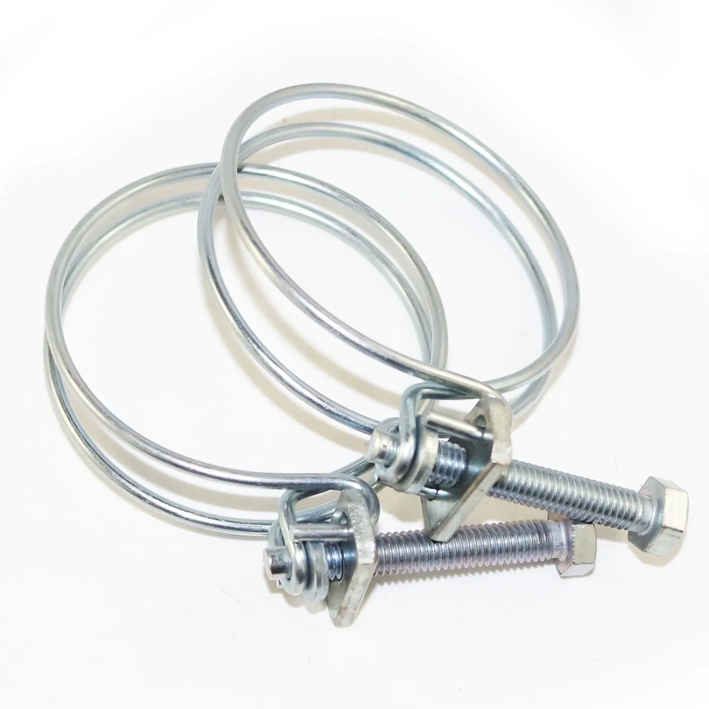 Fit For Suzuki Samurai Radiator Coolant Hose Pipe Clamps Double Wire Oem - StellerGear