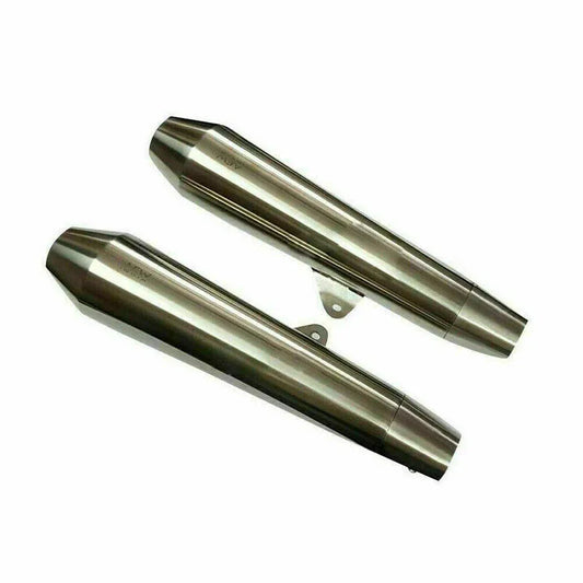 FOR Royal Enfield GT Continental 650cc Stainless Steel Exhaust Muffler Silencer - StellerGear