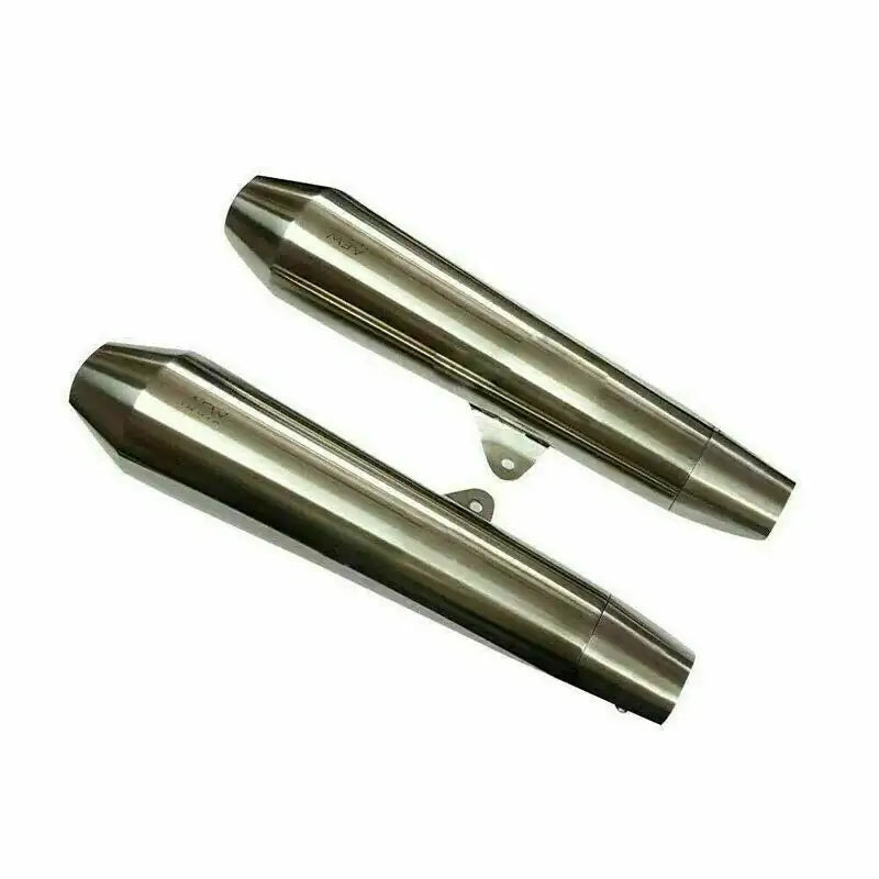 FOR Royal Enfield GT Continental 650cc Stainless Steel Exhaust Muffler Silencer - StellerGear