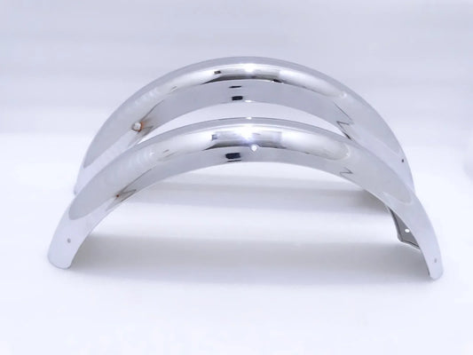 Royal Enfield chrome fenders 500CC (pair) - StellerGear