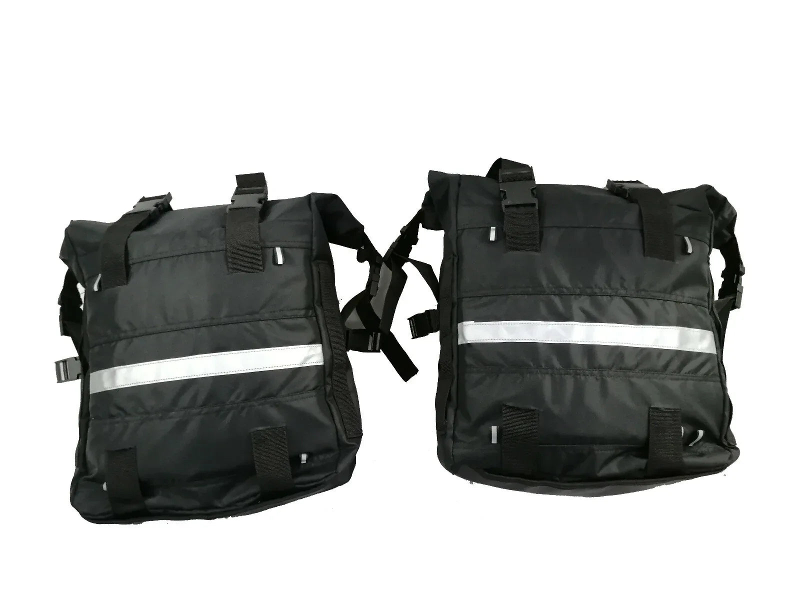Black Pannier Waterproof Side Saddle Bag & Stay FIT FOR Royal Enfield Meteor 350cc - StellerGear