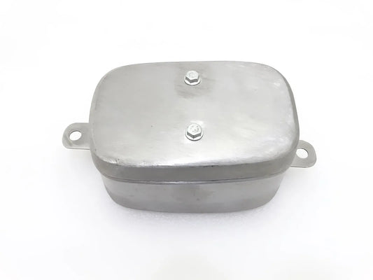 BSA BANTAM D1 D3 125CC TOOL BOX RAW STEEL (2 HOLES) - StellerGear