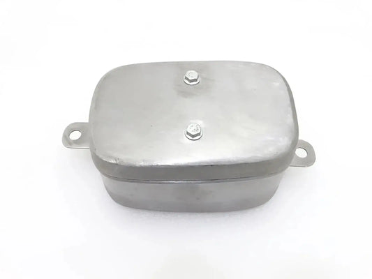 BSA BANTAM D1 D3 125CC TOOL BOX RAW STEEL (2 HOLES) - StellerGear