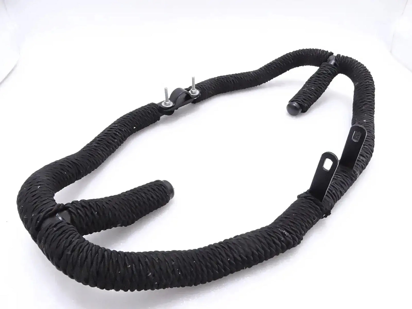 ROYAL ENFIELD FRONT LEG GUARD CRASH BAR WRAPPED WITH BLACK ROPE - StellerGear