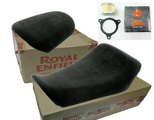 FOR Royal Enfield Himalayan Rider and Passenger Touring Seat - StellerGear