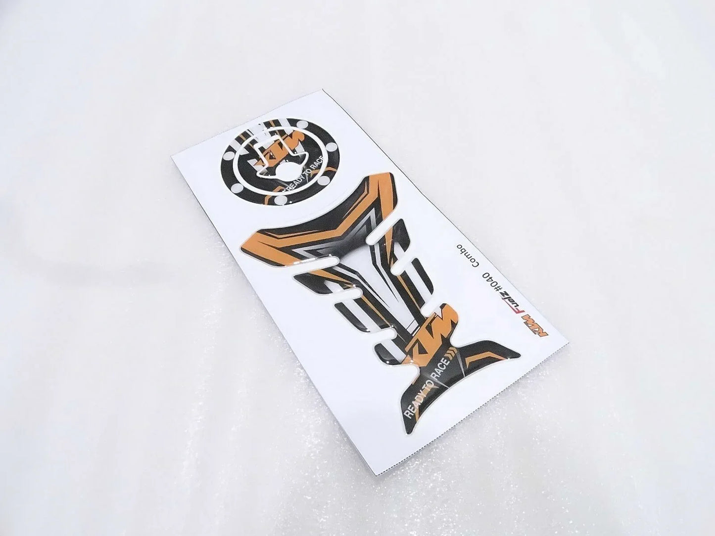 FUEL TANK AND FUEL TANK CAP PROTECTIVE STICKER SUITABLE FOR KTM DUKE 200 300 - StellerGear