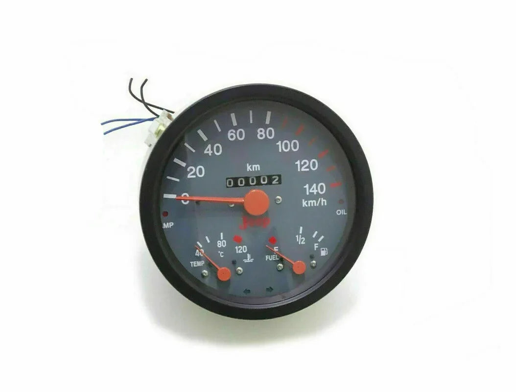 SPEEDOMETER CUM TEMPERATURE, FUEL, AMP. & OIL INDICATOR FIT FOR WILLYS JEEP - StellerGear