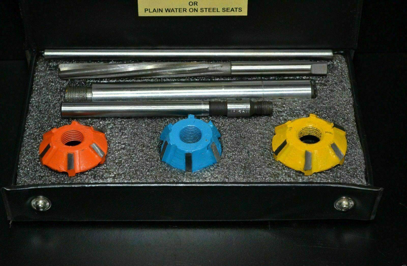 VALVE SEAT CUTTER SET CARBIDE TIPPED SHELBY SMALL BLOCK ENGINES - StellerGear