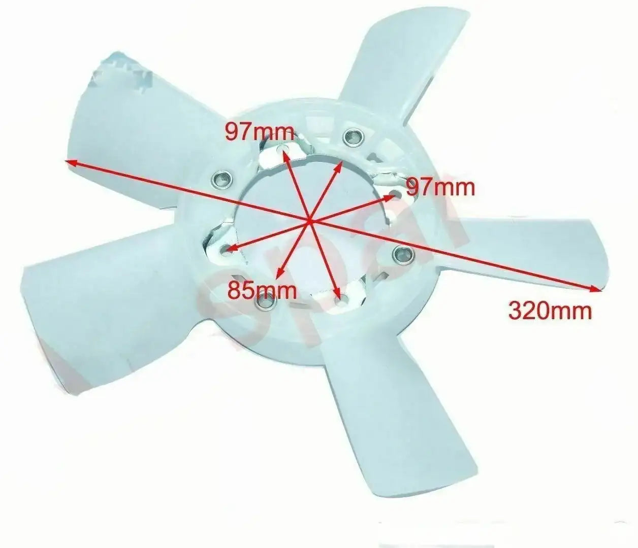 Suzuki SJ410/SJ413 Cooling Radiator Fan by StellerGear