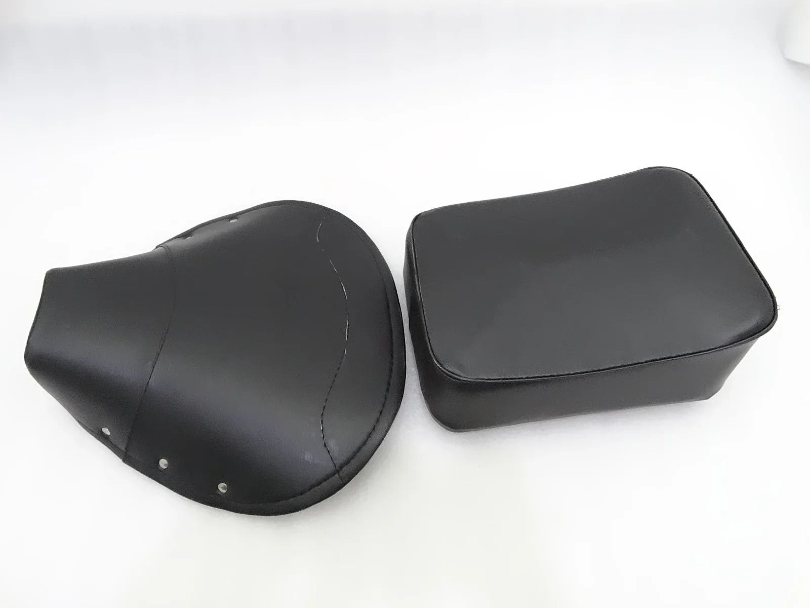 VESPA VBB,SUPER,PX,RALLY FRONT AND REAR SEAT COVER SET BLACK - StellerGear