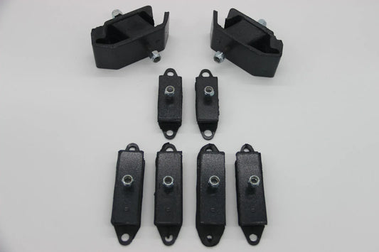 FIT FOR Suzuki LJ 80 Mounting Front Rear And Transfer Case Set (8 Pieces) - StellerGear