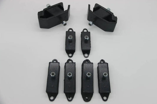 FIT FOR Suzuki LJ 80 Mounting Front Rear And Transfer Case Set (8 Pieces) - StellerGear